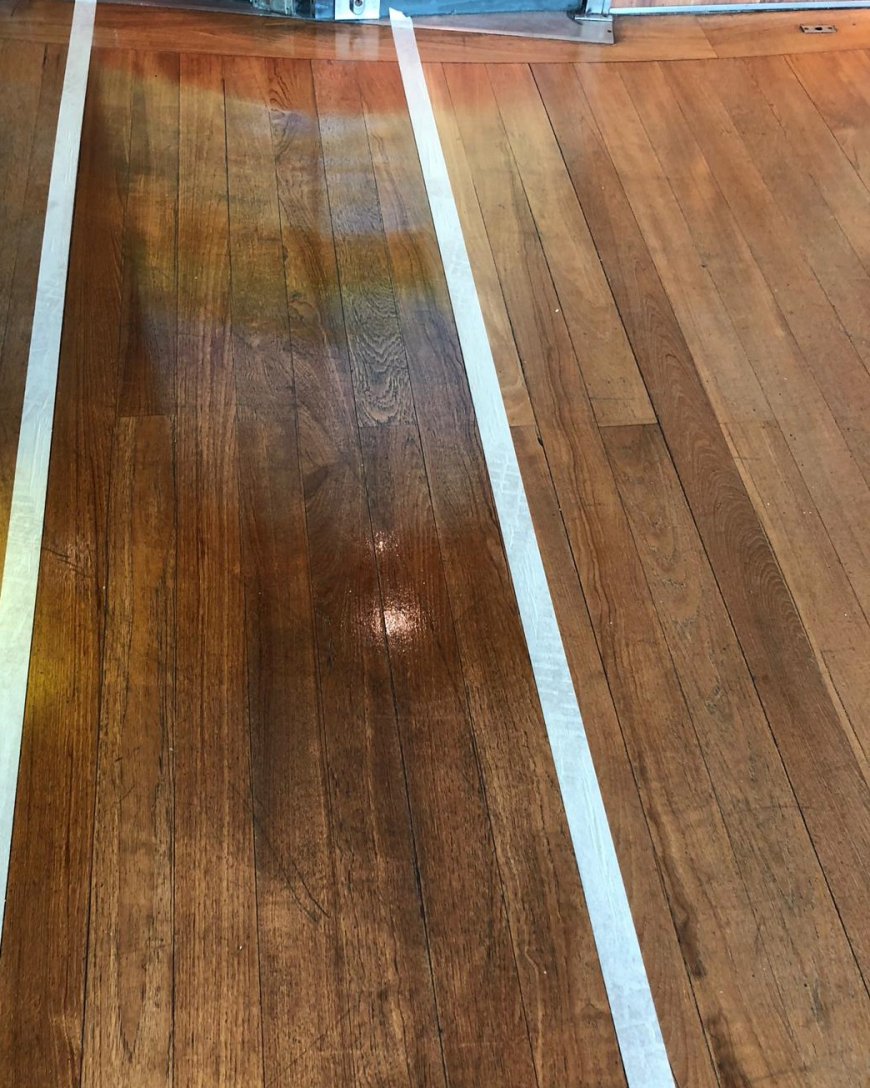 Restauració terra de parquet